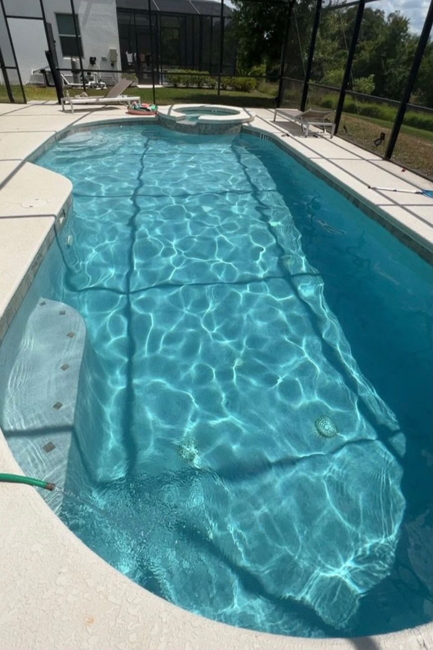 Crystal-Clear Rectangular Pool — Pools by American Apex Construction