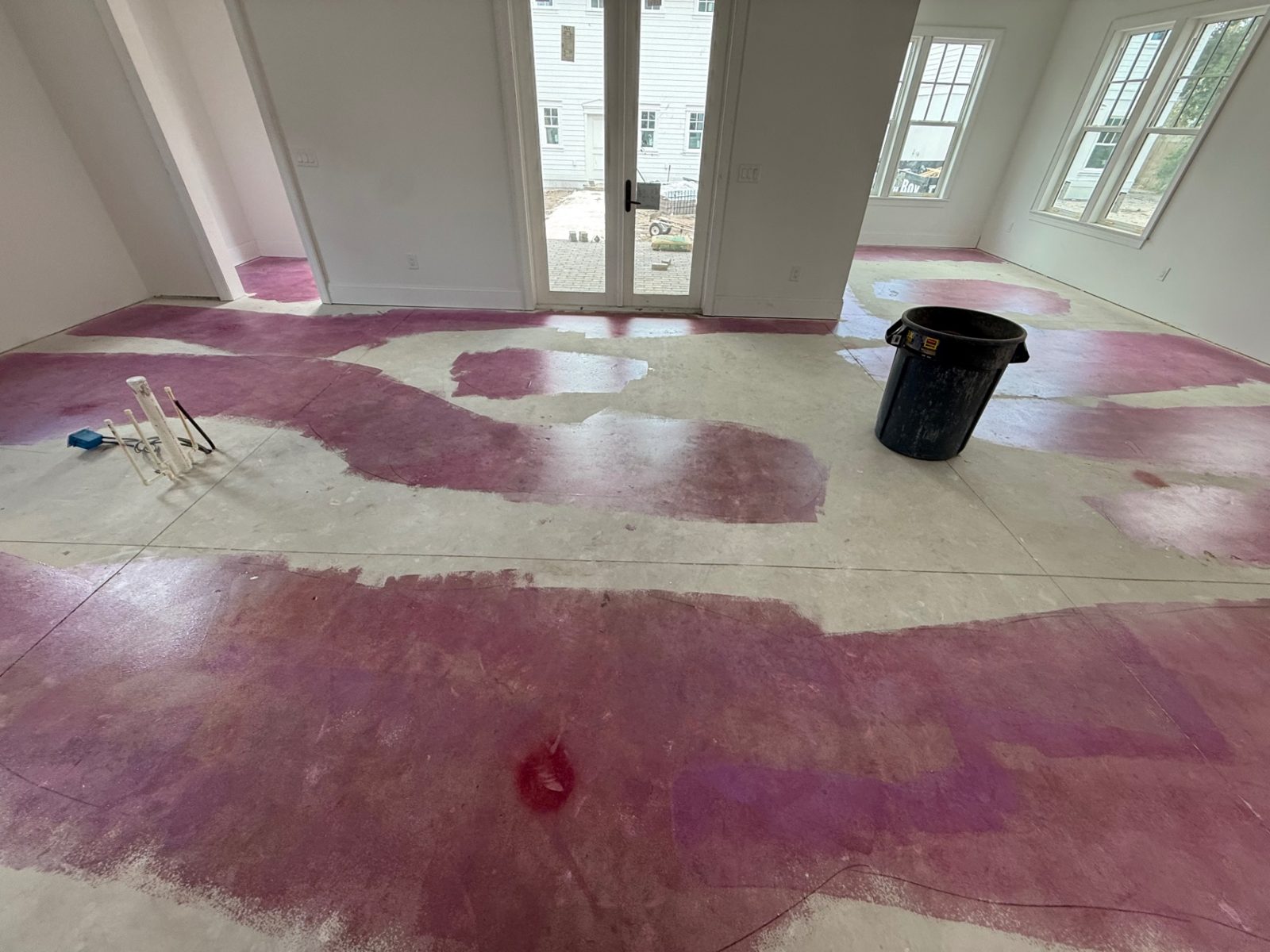 Crack Repair & Surface Prep — floor preparation by American Apex Construction