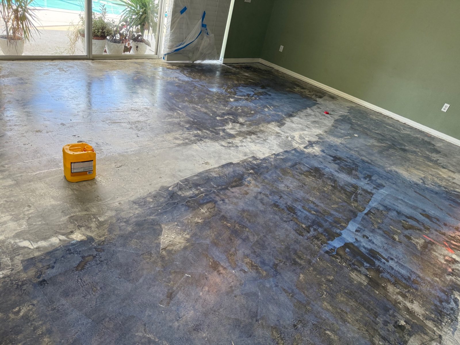 Moisture Barrier Installation — floor preparation by American Apex Construction