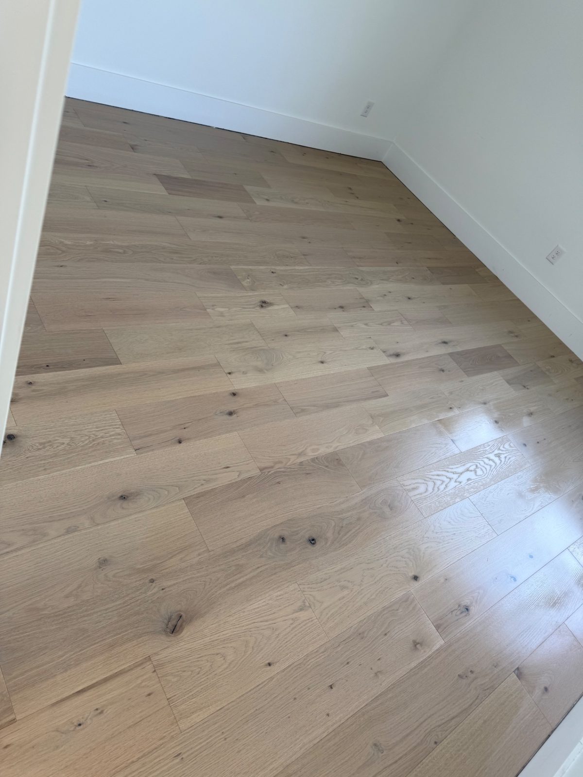 Natural Oak Wide-Plank Floor — Hardwood Flooring by American Apex Construction