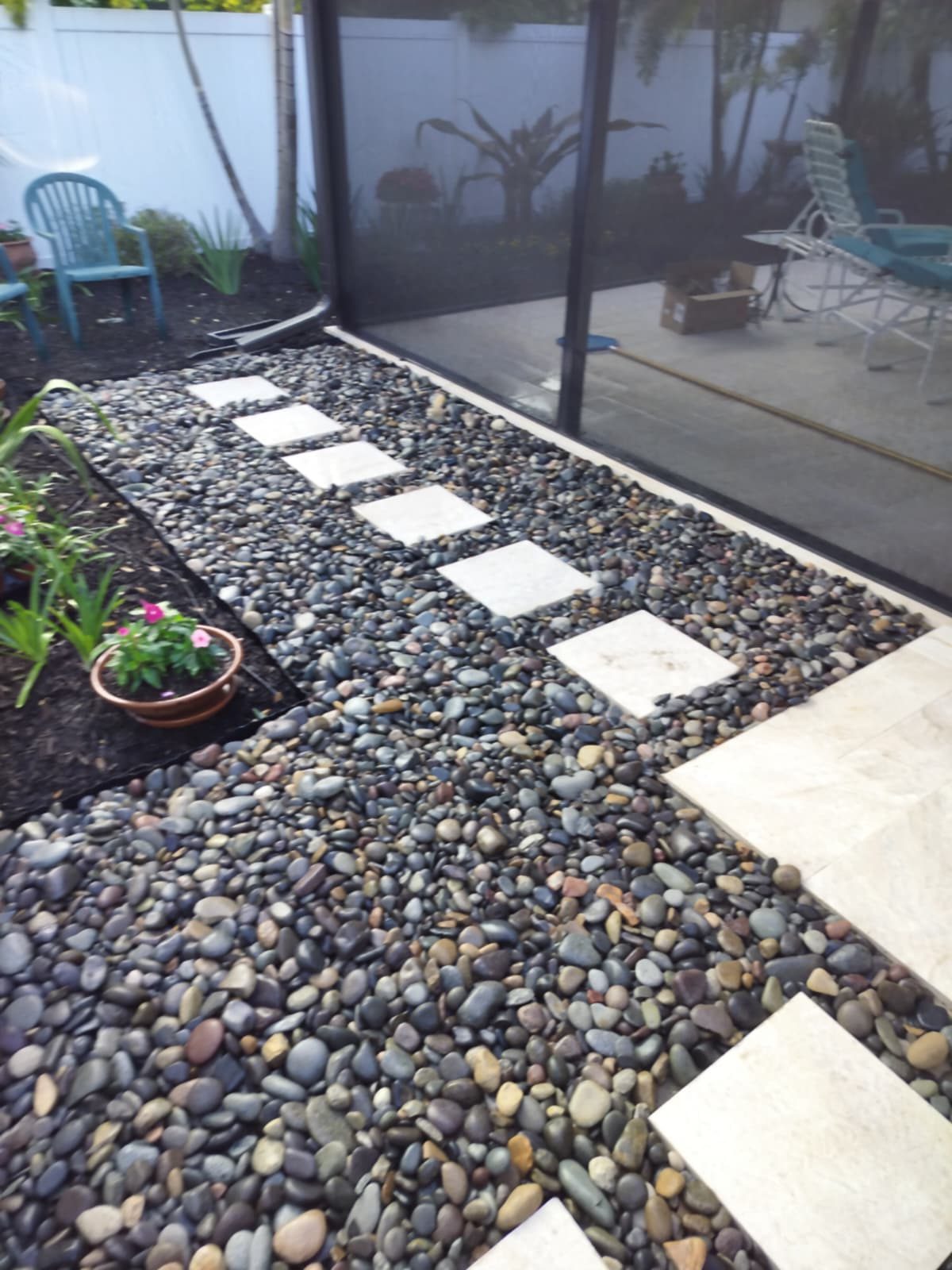 Stone Walkway — Brick & Pavers by American Apex Construction