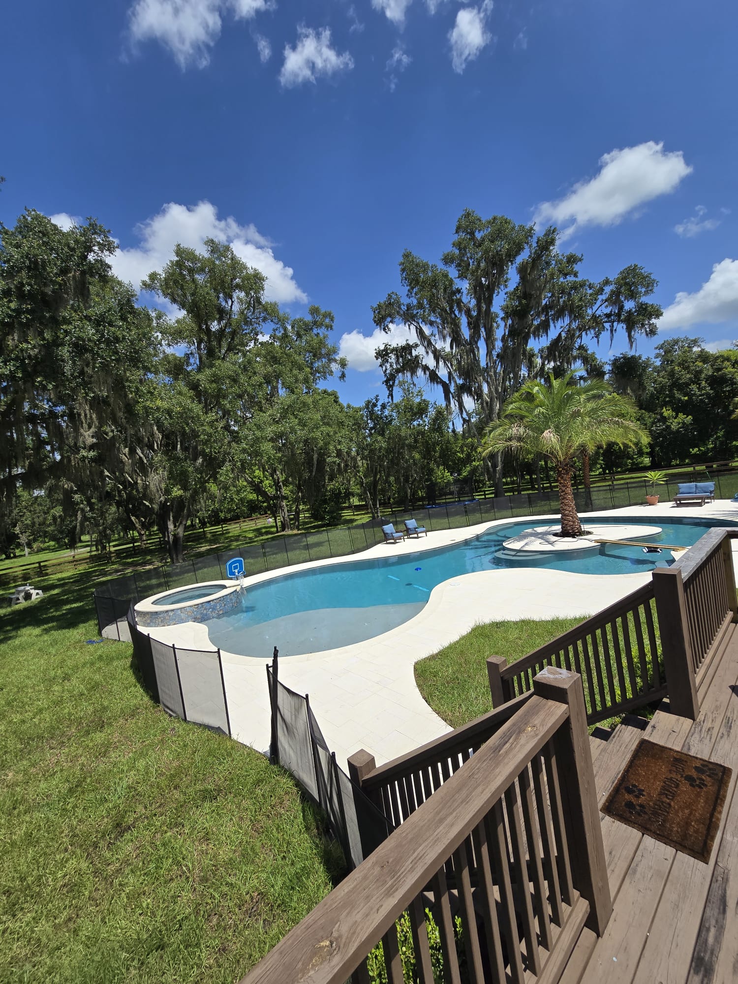 Tropical Island Feature Pool — Pools by American Apex Construction